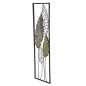 Panel ze stali i drewna Liście -B- 30,5 x 2,5 x 99,5 cm